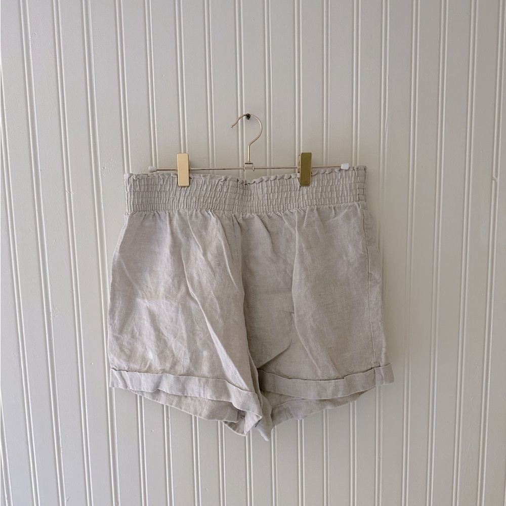 Reformation Linen Shorts